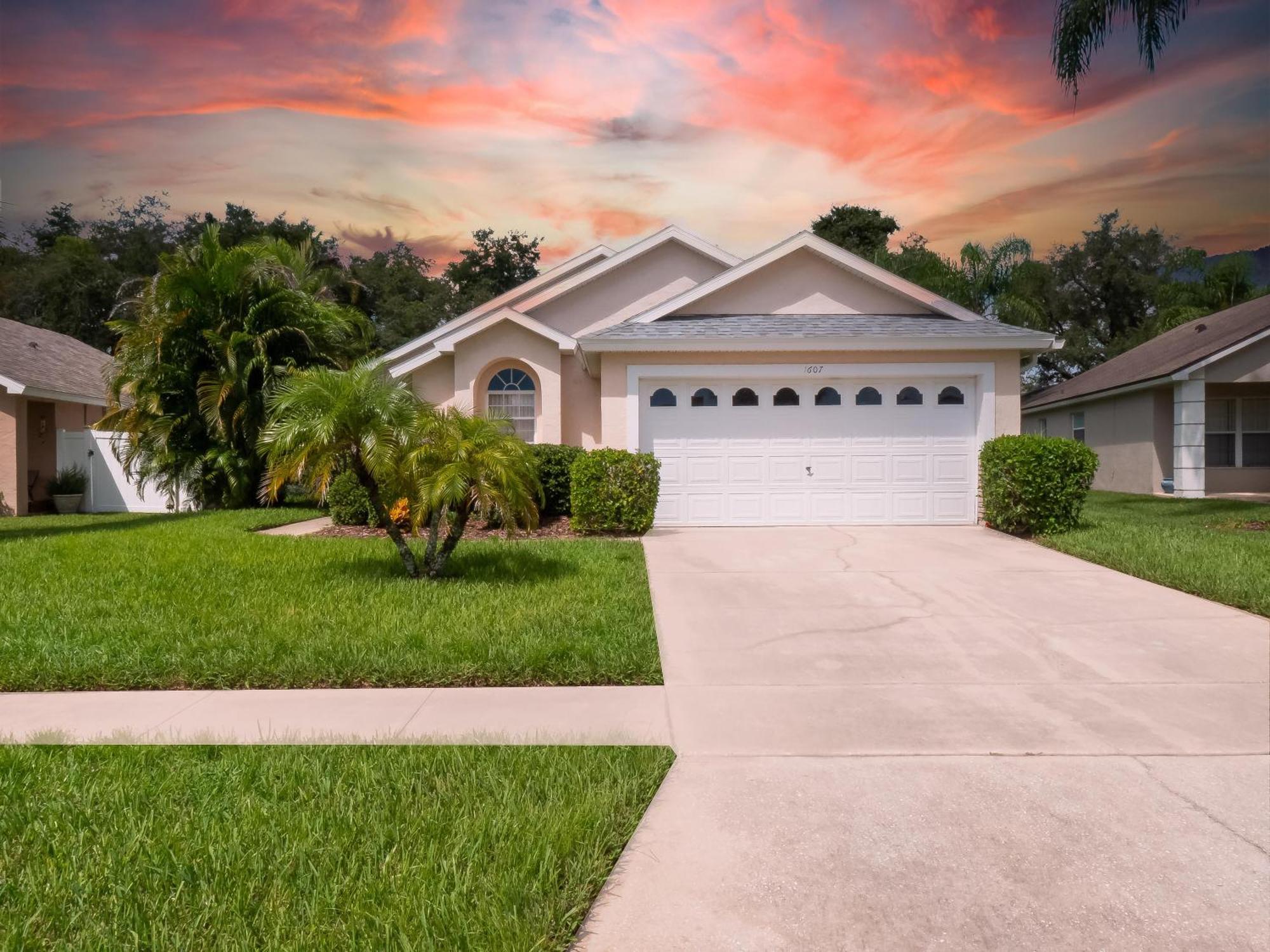 Bsv1607 - Amazing 5 Bedroom Home With Free Wifi And Private Pool & Spa Orlando Zewnętrze zdjęcie