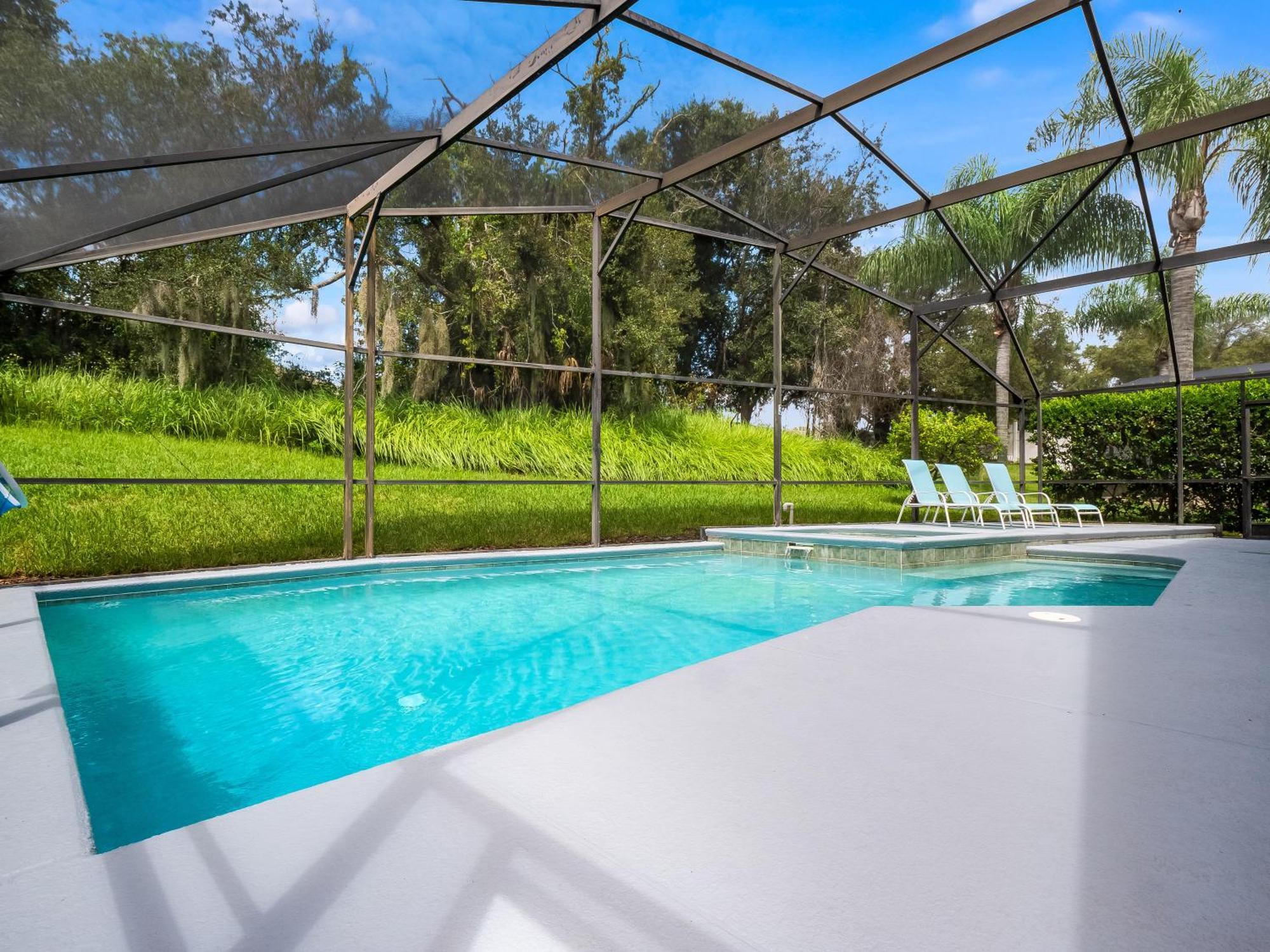 Bsv1607 - Amazing 5 Bedroom Home With Free Wifi And Private Pool & Spa Orlando Zewnętrze zdjęcie
